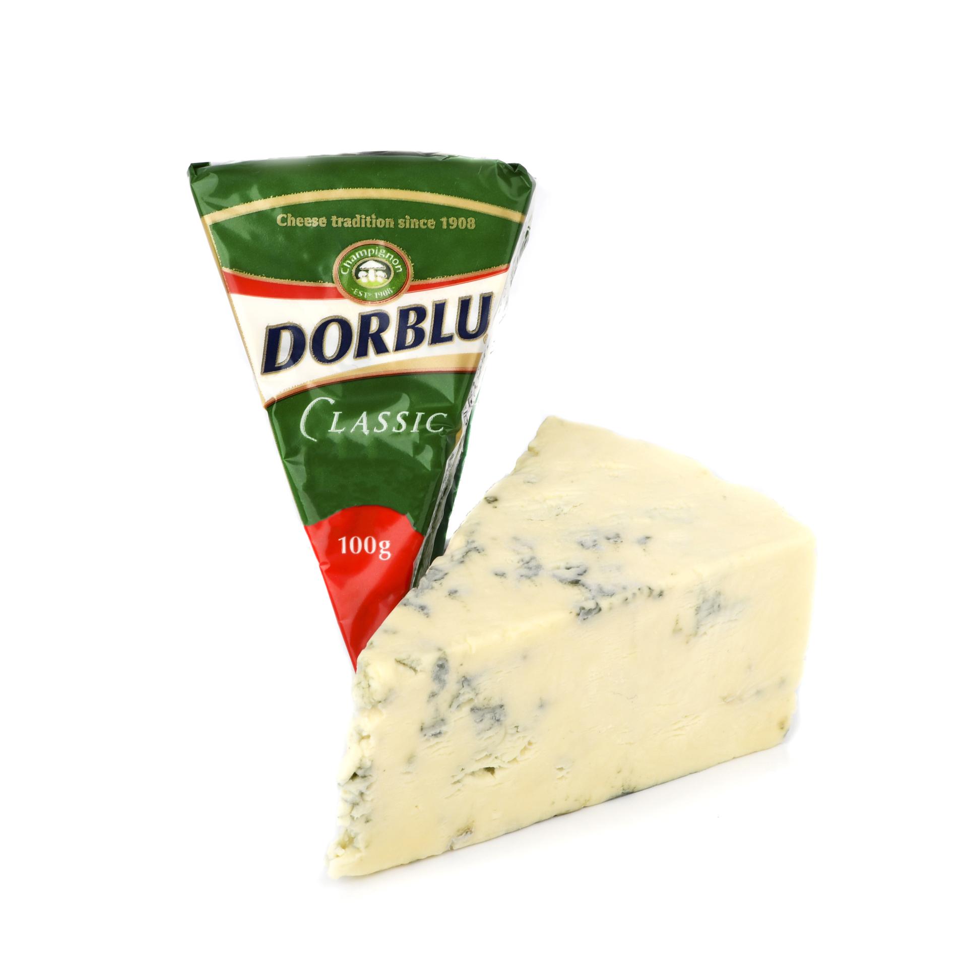 Сыр Дорблю с голубой плесенью - 100 г