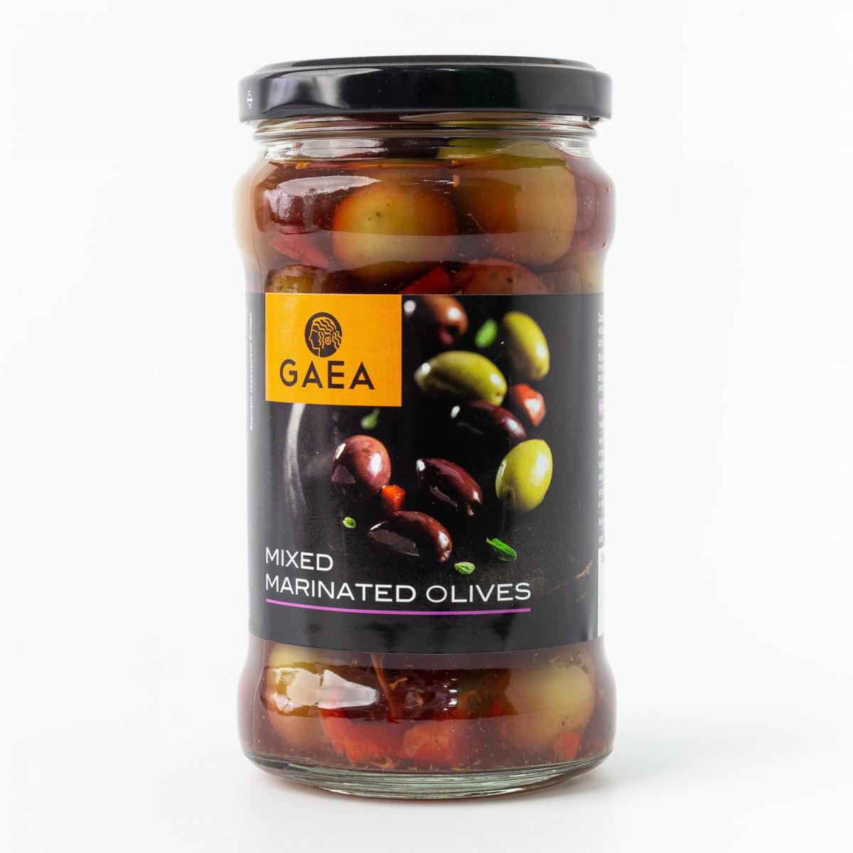 

Оливки ассорти Gaea Mixed marinated olives - 300 г