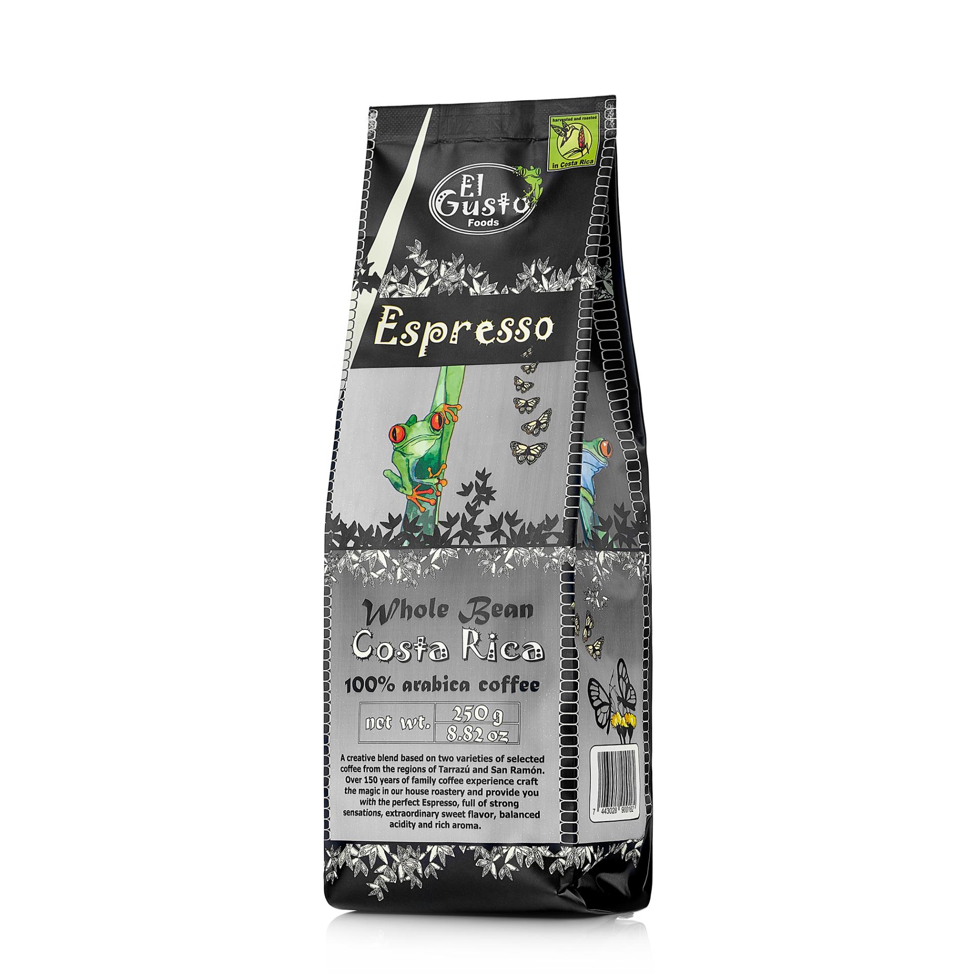 Кофе в зёрнах Espresso, El Gusto - 250 г
