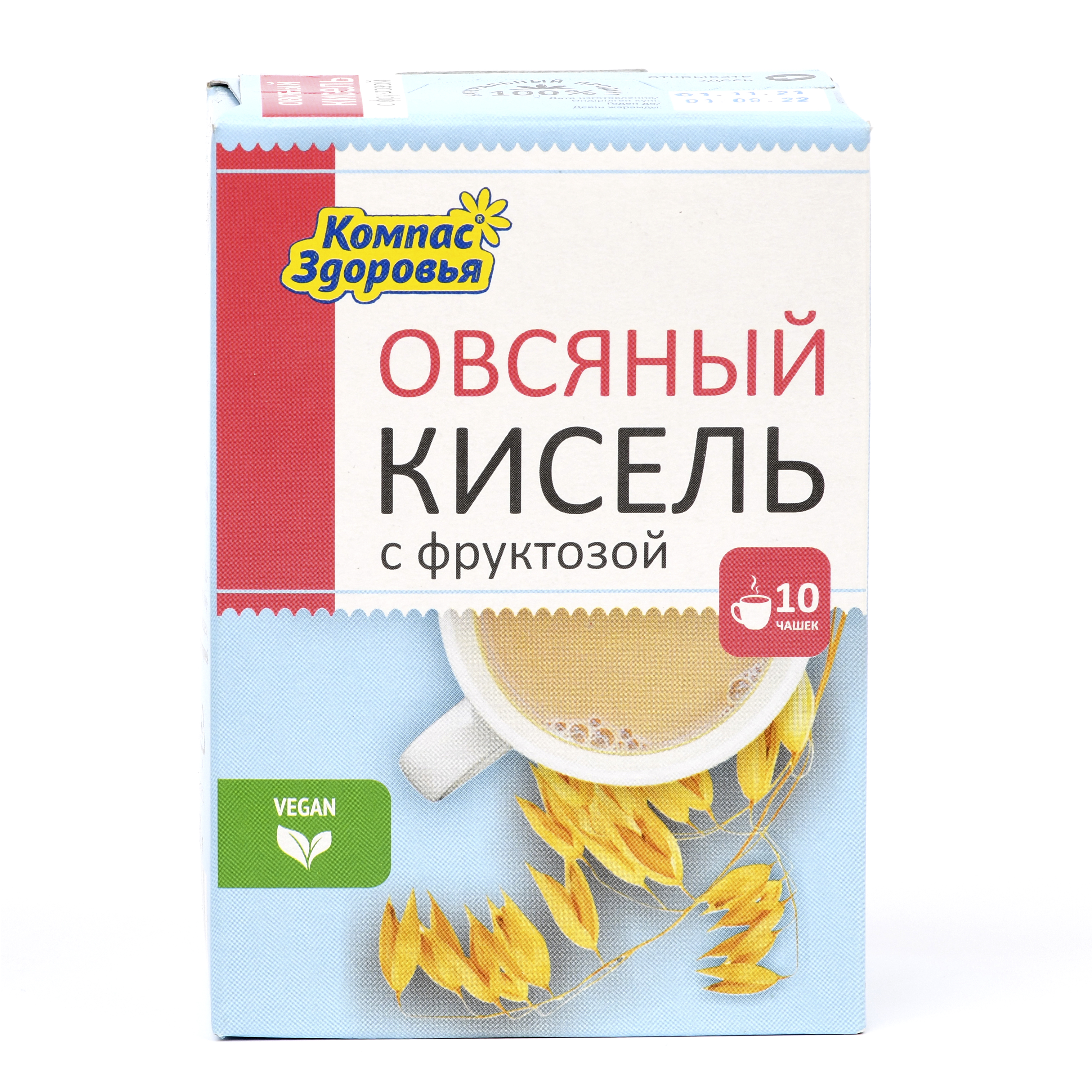 

Кисель овсяно-льняной заварной Овсяный с фруктозой - 150 г