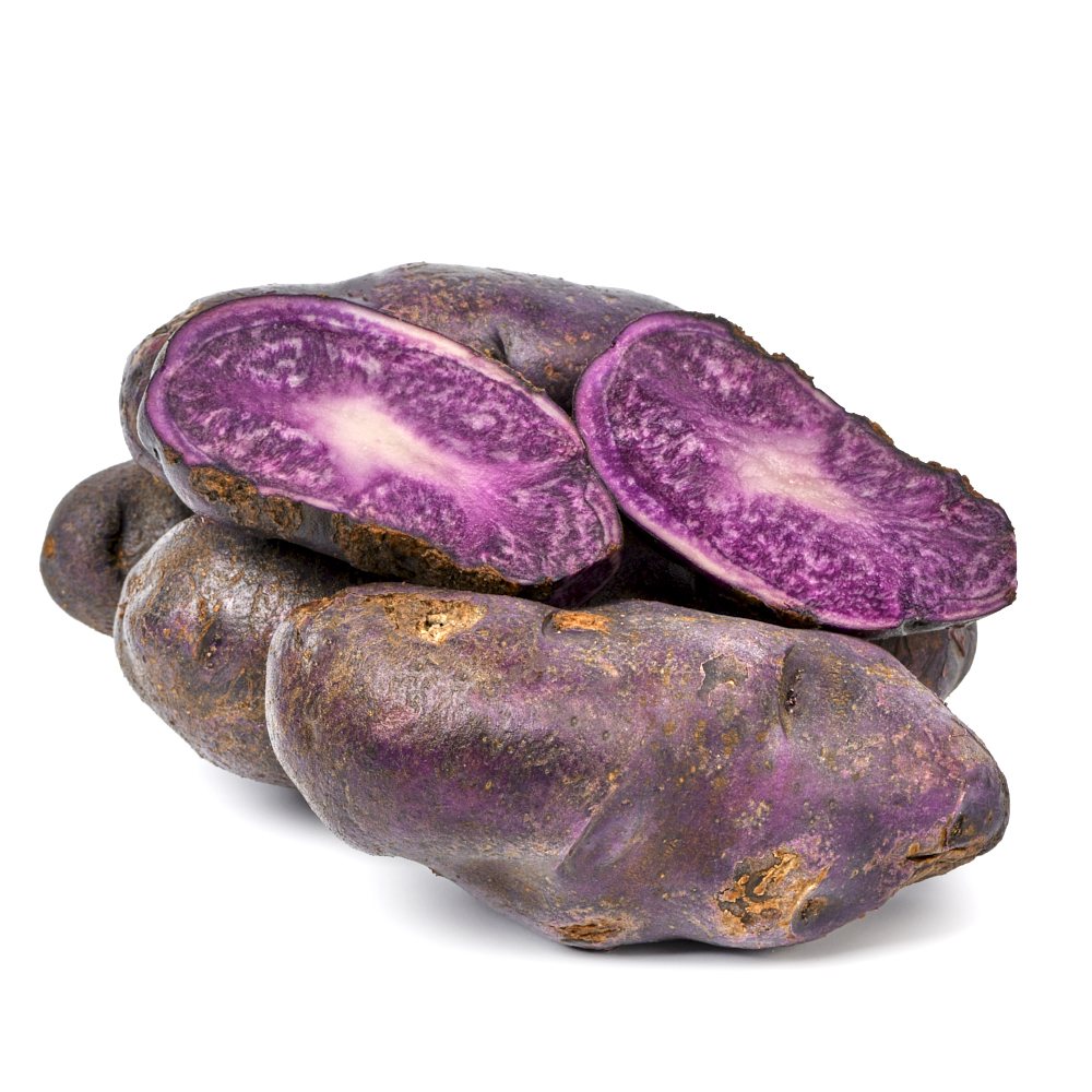 Картофель фиолетовый из России ~ 1 кг