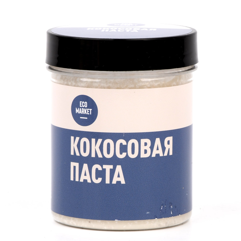 

Натуральная арахисовая паста Кокос- Ecomarket 170 г