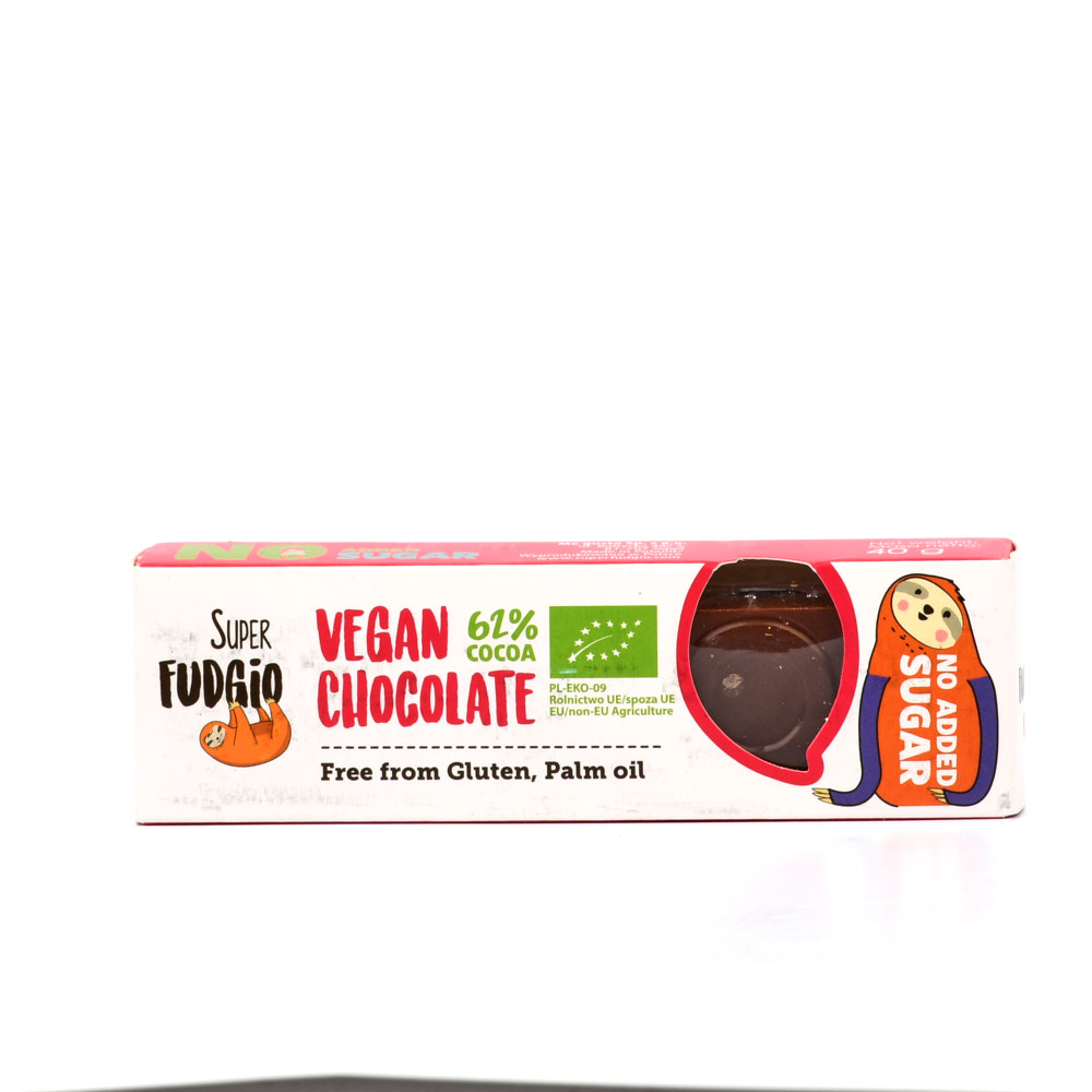 Шоколад кокосовый Vegan без сахара - 40 г