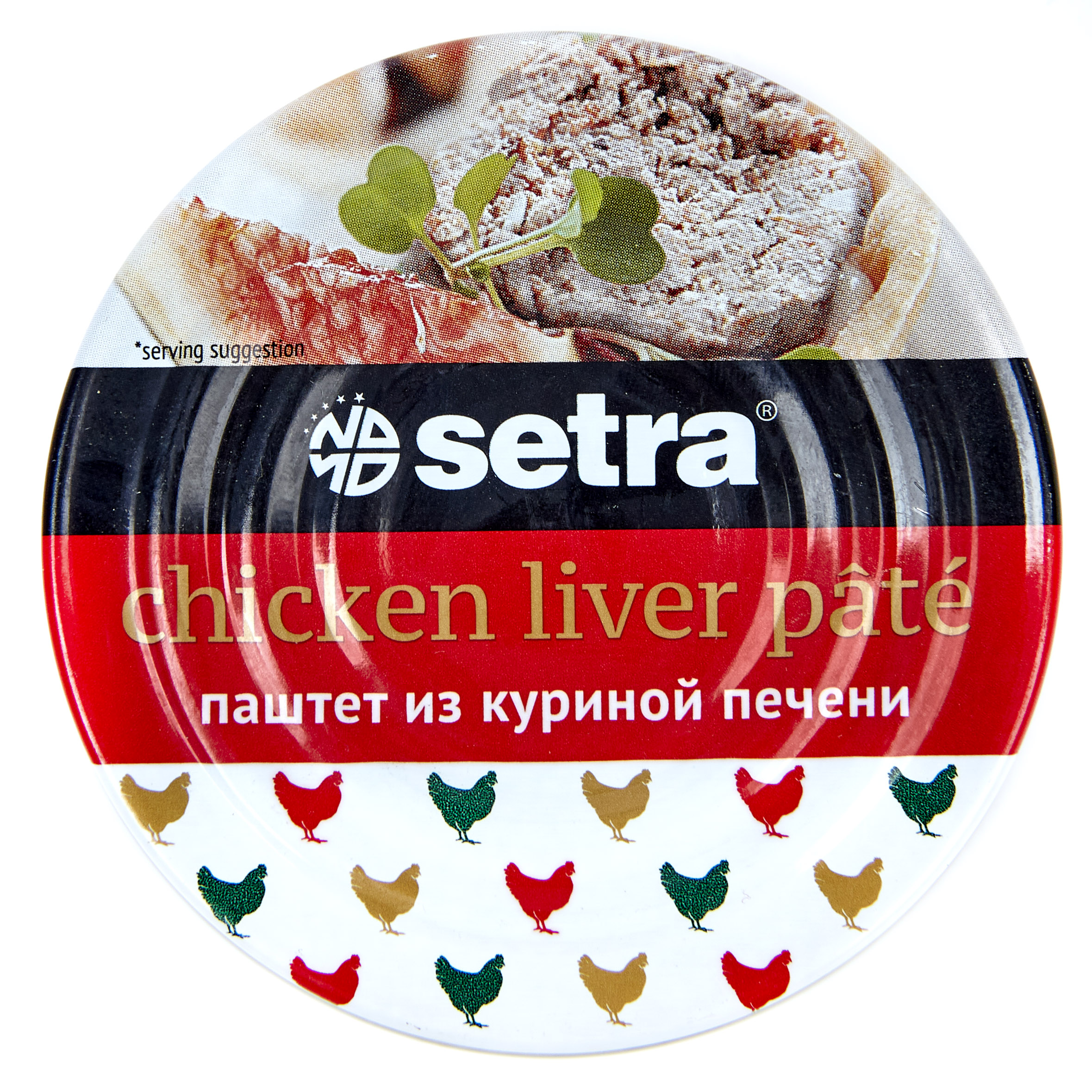 Паштет из куриной печени без консервантов, Setra - 100 г