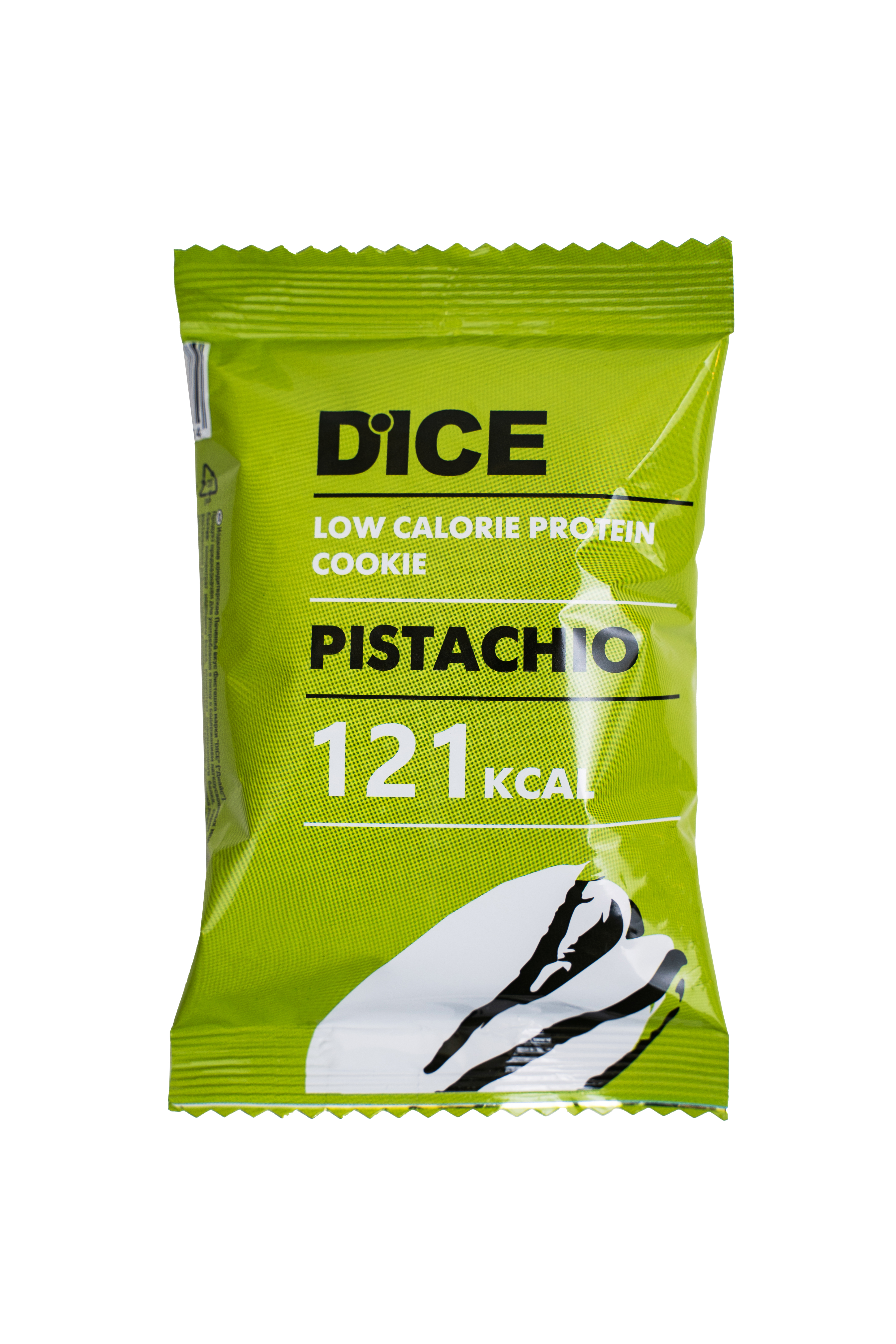 Печенье протеиновое Фисташка, DICE - 40 гр.