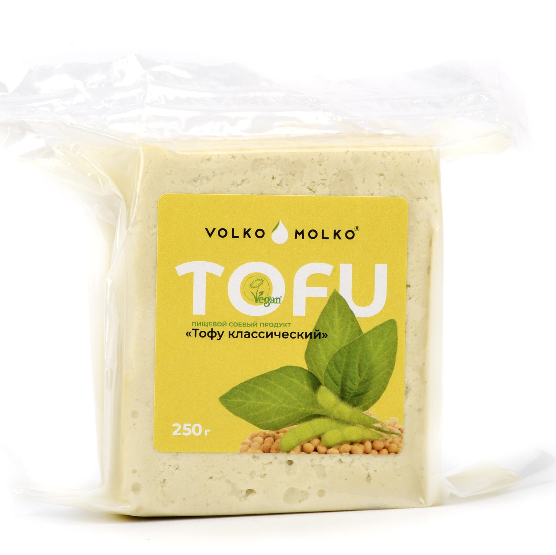 Сыр веганский Тофу классический, Volko Molko - 250 г