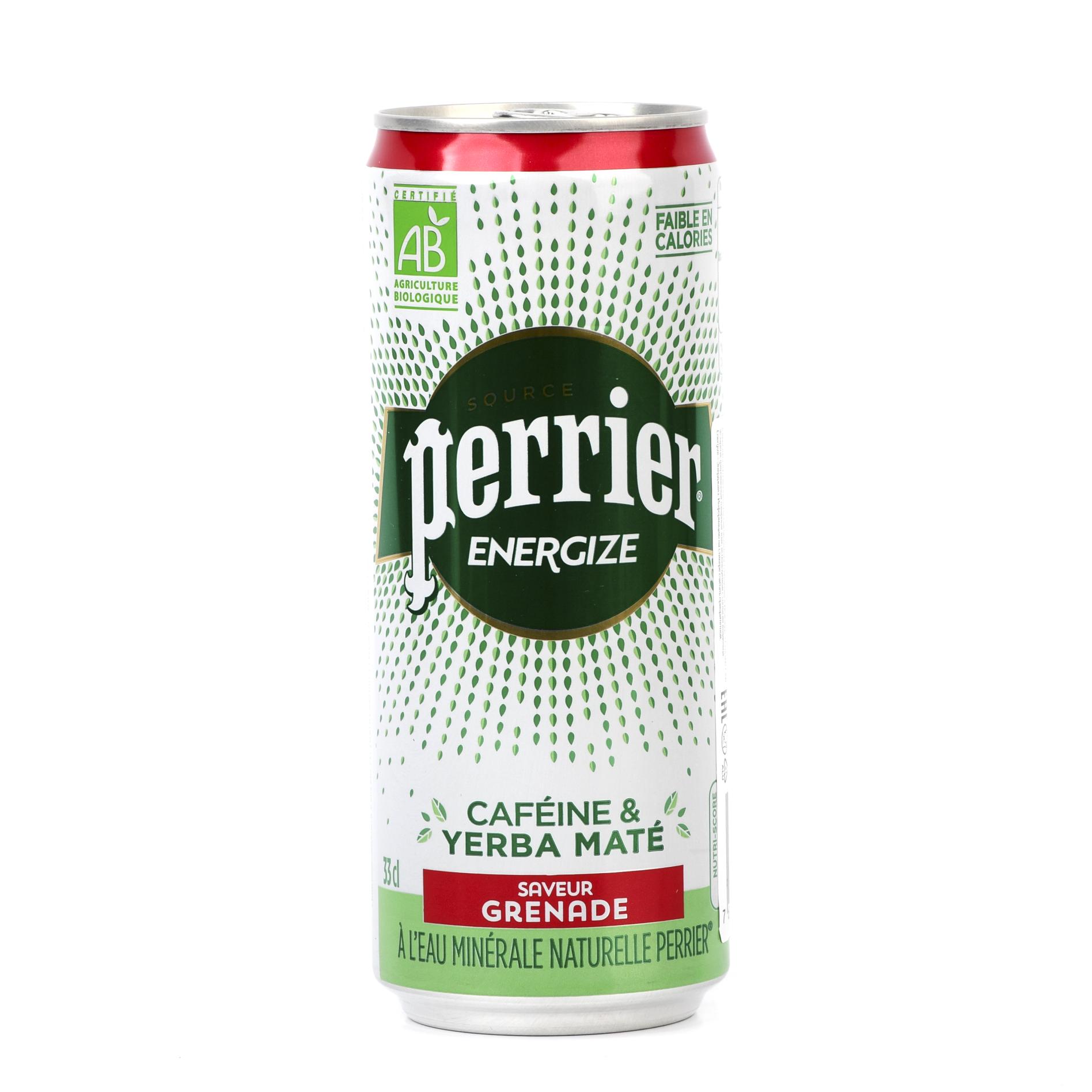 Энергетический напиток Perrier Energize со вкусом граната - 330 мл