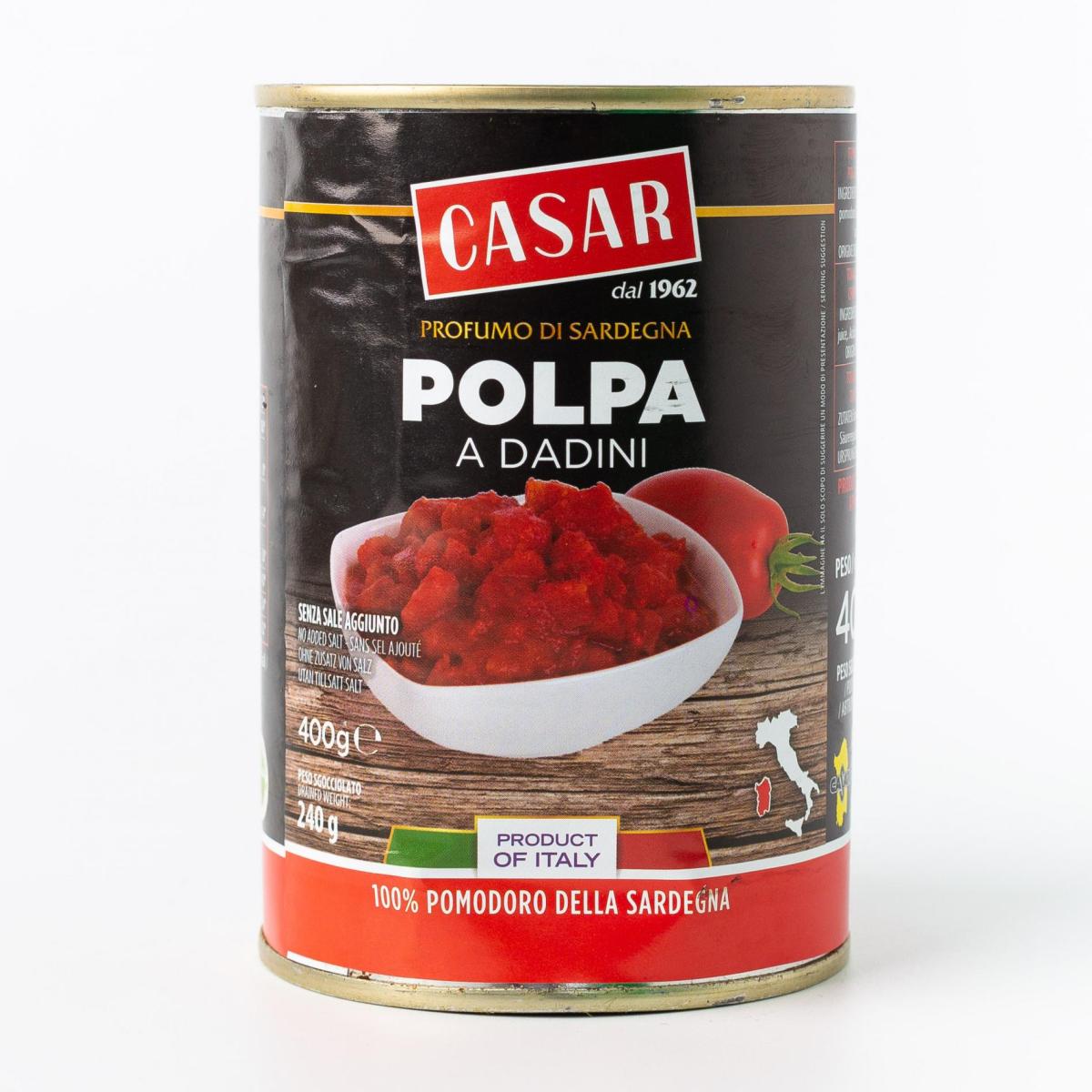 

Помидоры резаные кубиками - 400 г