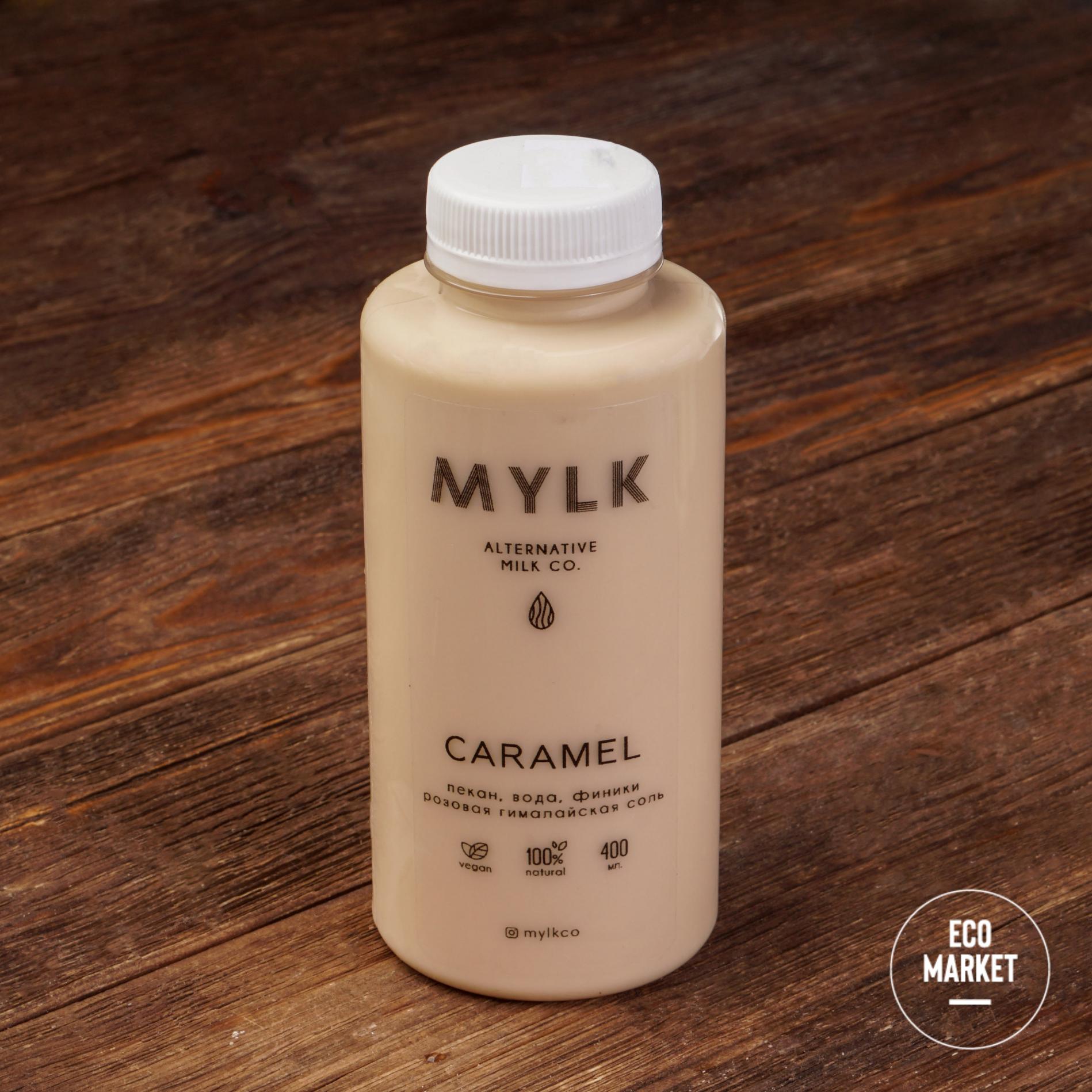 Растительный ореховый напиток из пекана Caramel, Mylk - 400 мл