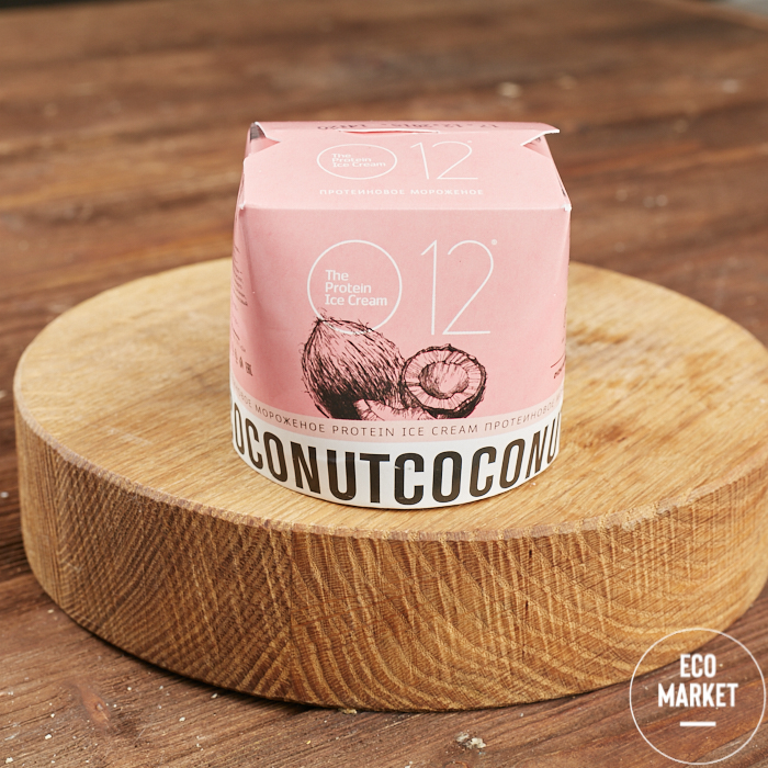 Мороженое молочное с ароматом кокоса - 70 гр