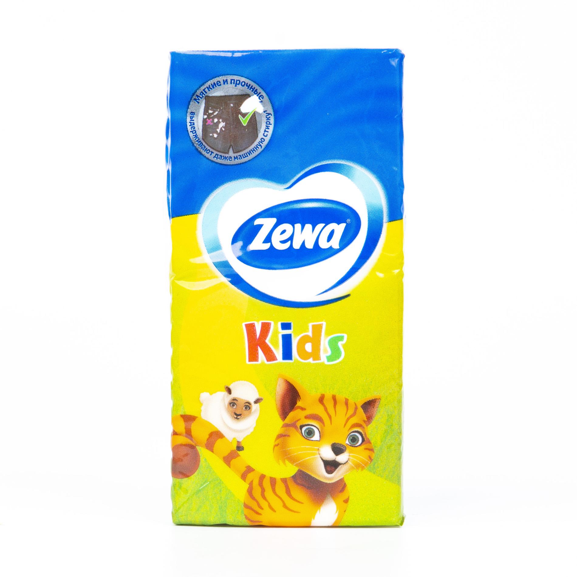 

Носовые платочки детские Zewa