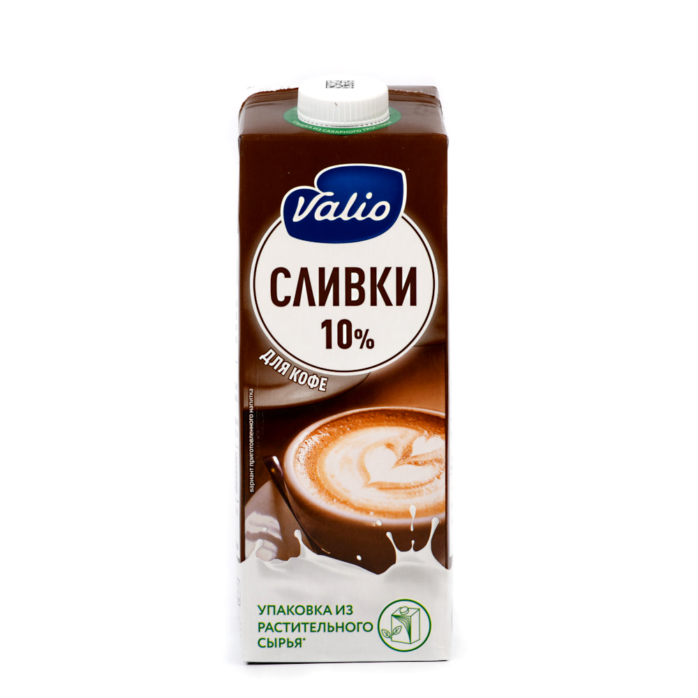 Сливки для кофе 10% - 1 л