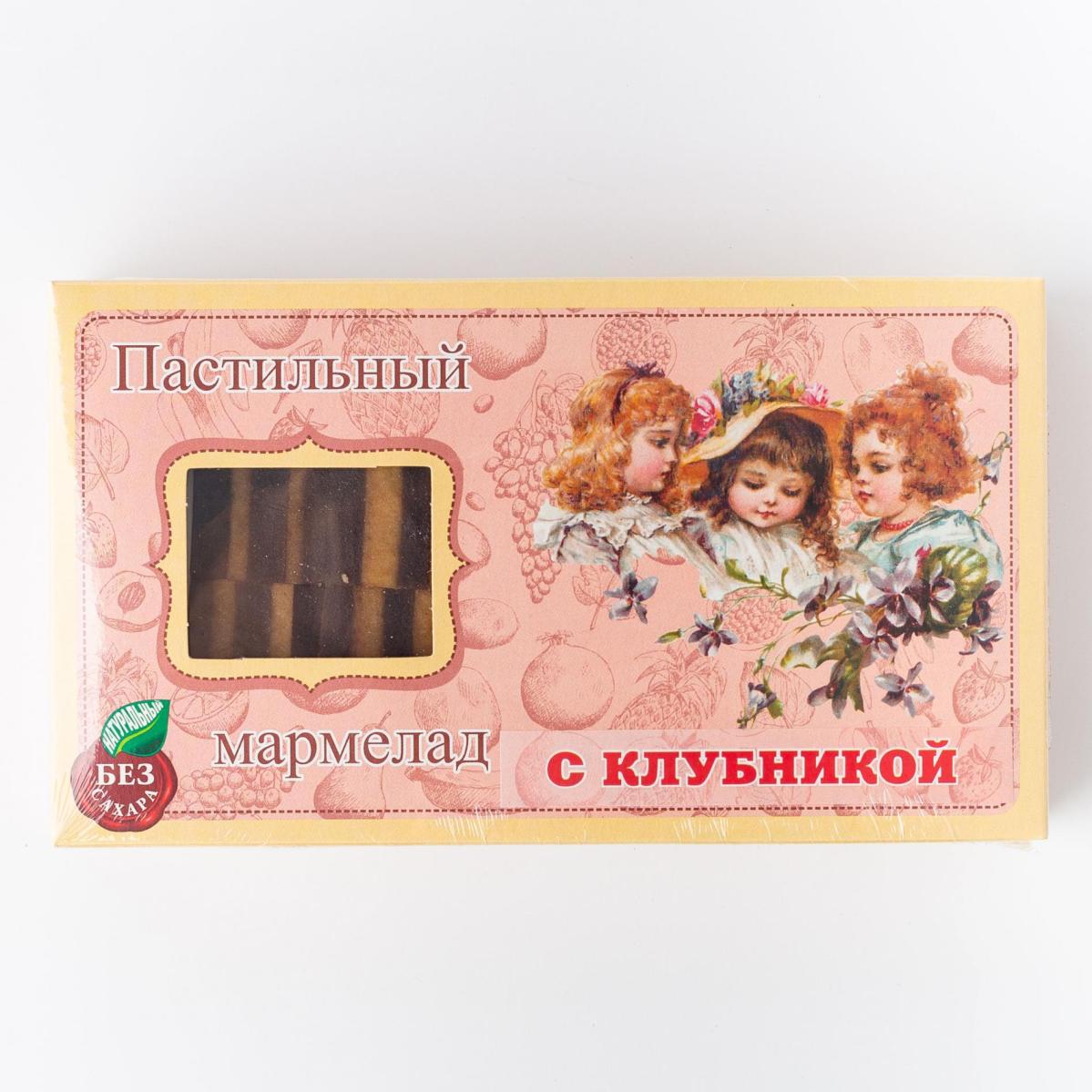 

Мармелад пастильный с клубникой - 220 г