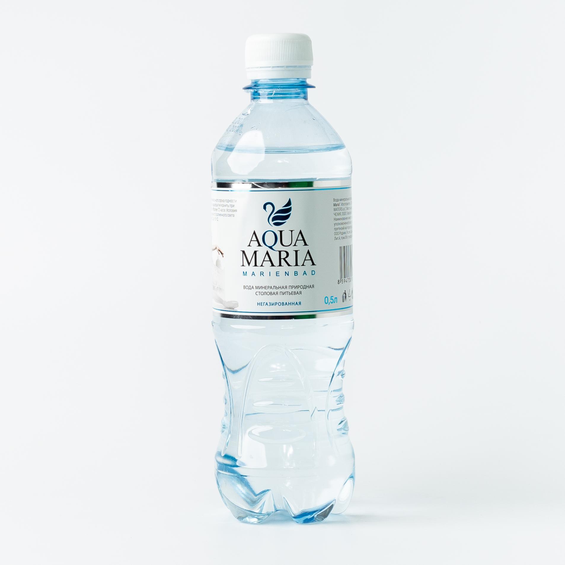 

Минеральная вода негазированная, Аква Мария - 500 мл