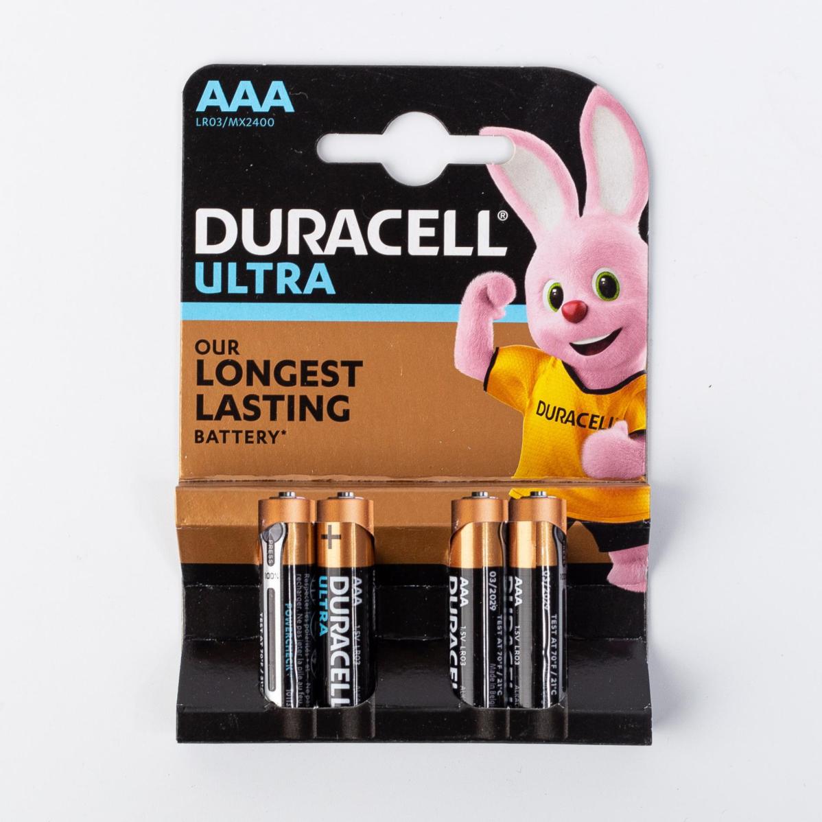 

Батарейка Duracell UltraPower ААA ~ 4 шт.