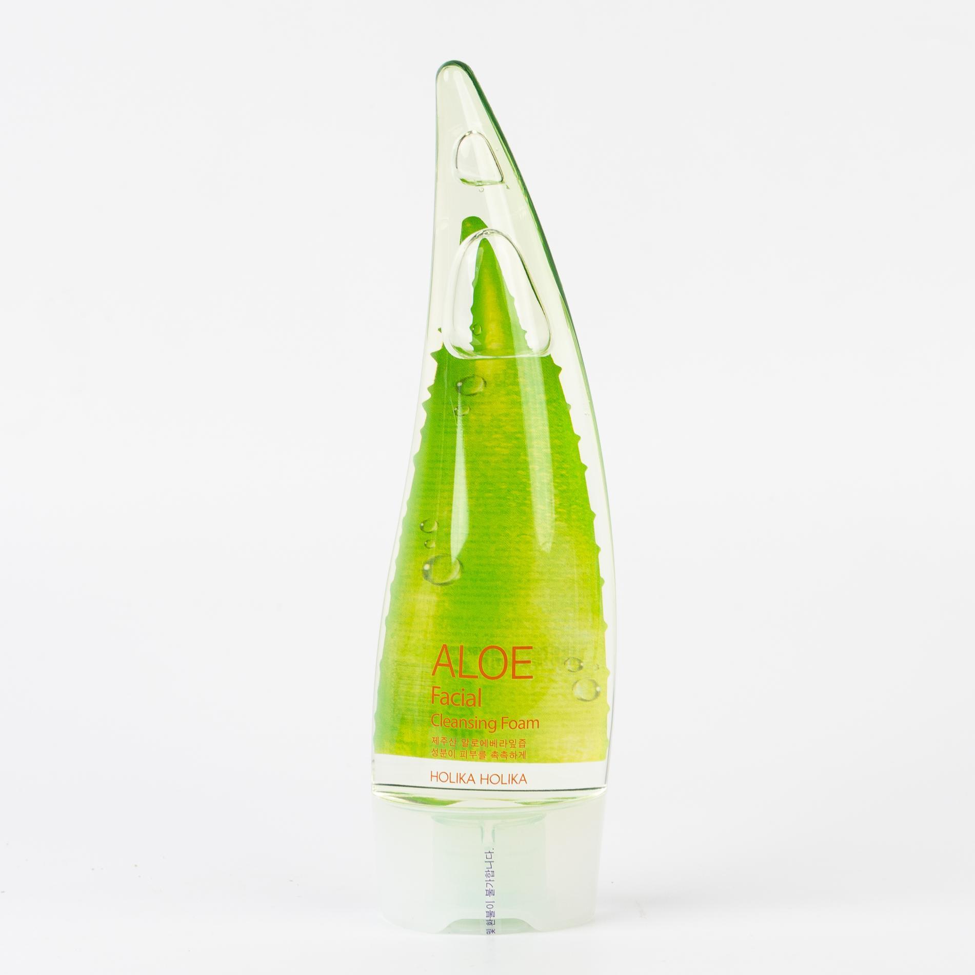 

Очищающая пенка с алоэ Aloe Cleansing Foam, Holika Holika - 150 мл
