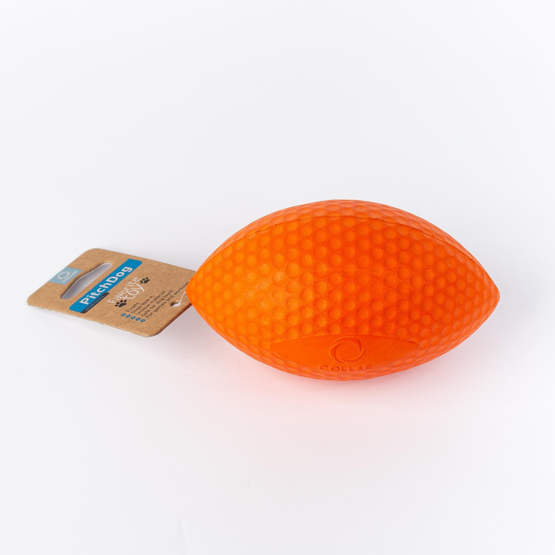 

Игровой мяч-регби для апортировки оранжевый PitchDog Sportball~ 9 см.