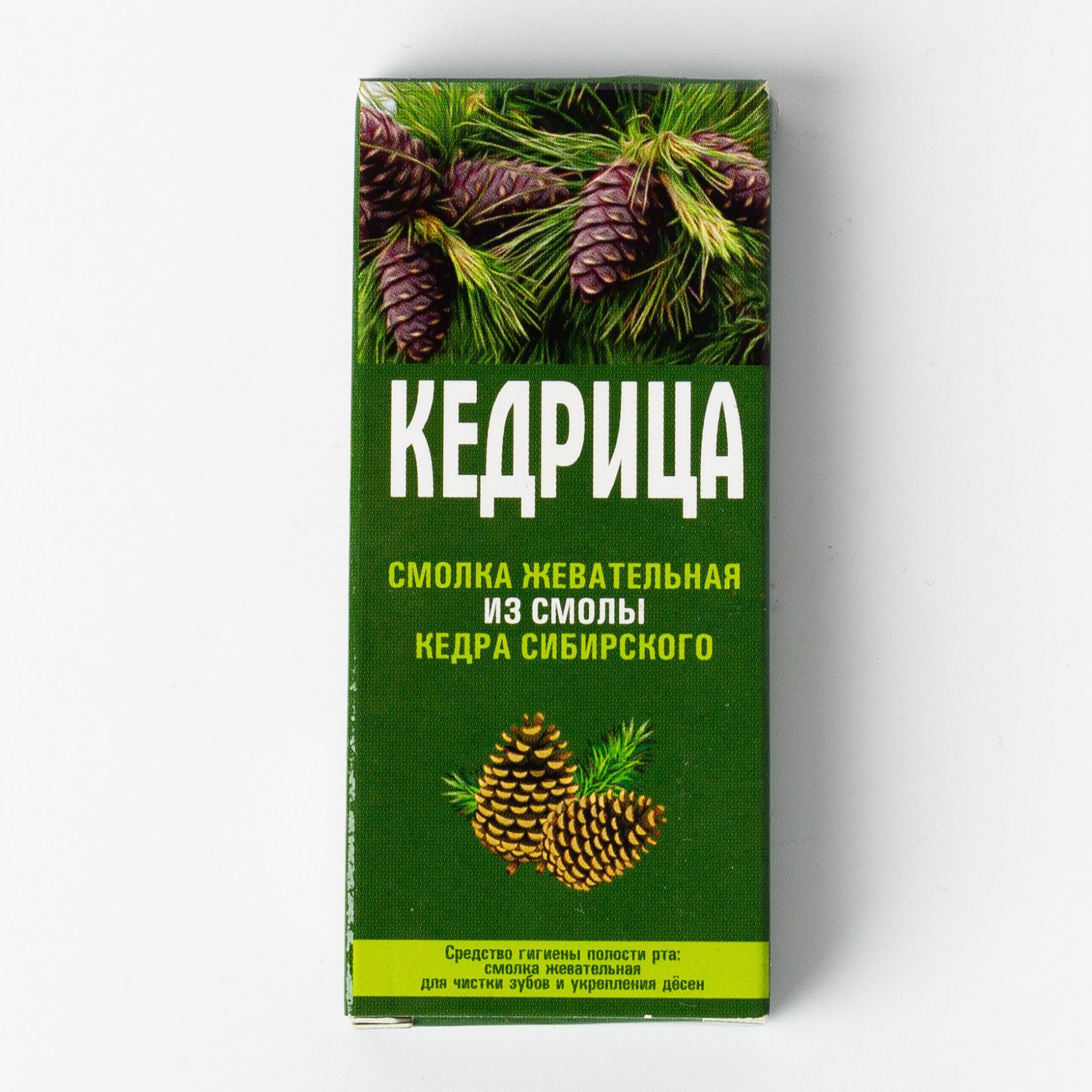 

Смолка жевательная кедровая Кедрица ~ 4 шт.