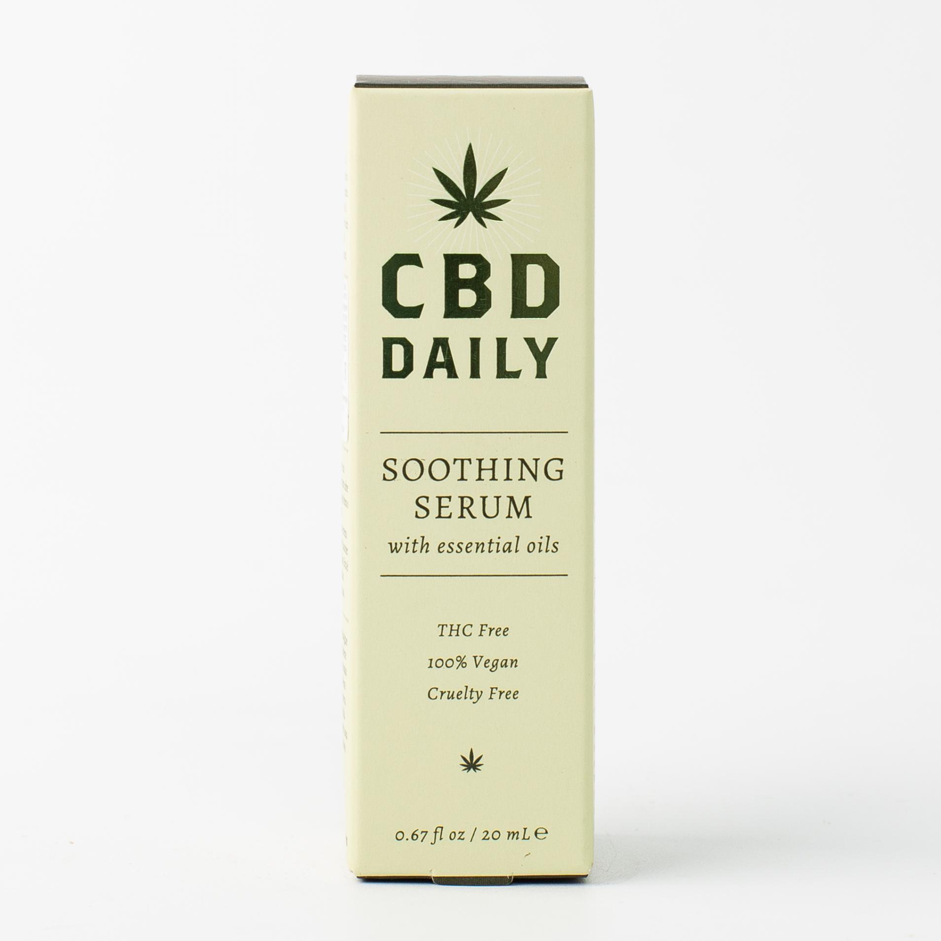 

Противовоспалительная сыворотка с коноплей, EU CBD Daily Soothing Serum - 20 мл