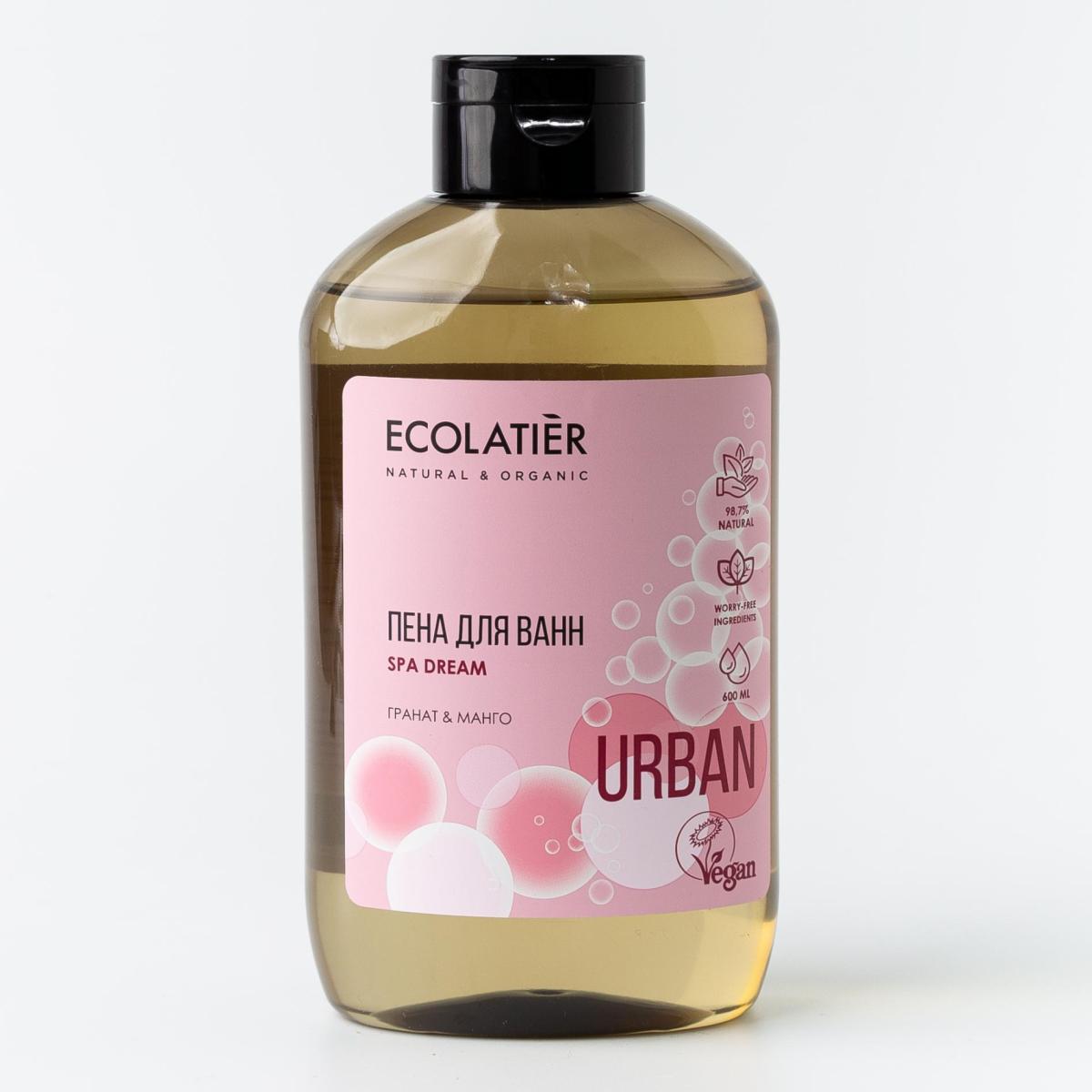 

Пена для ванн Гранат и манго, Ecolatier Urban - 600 мл