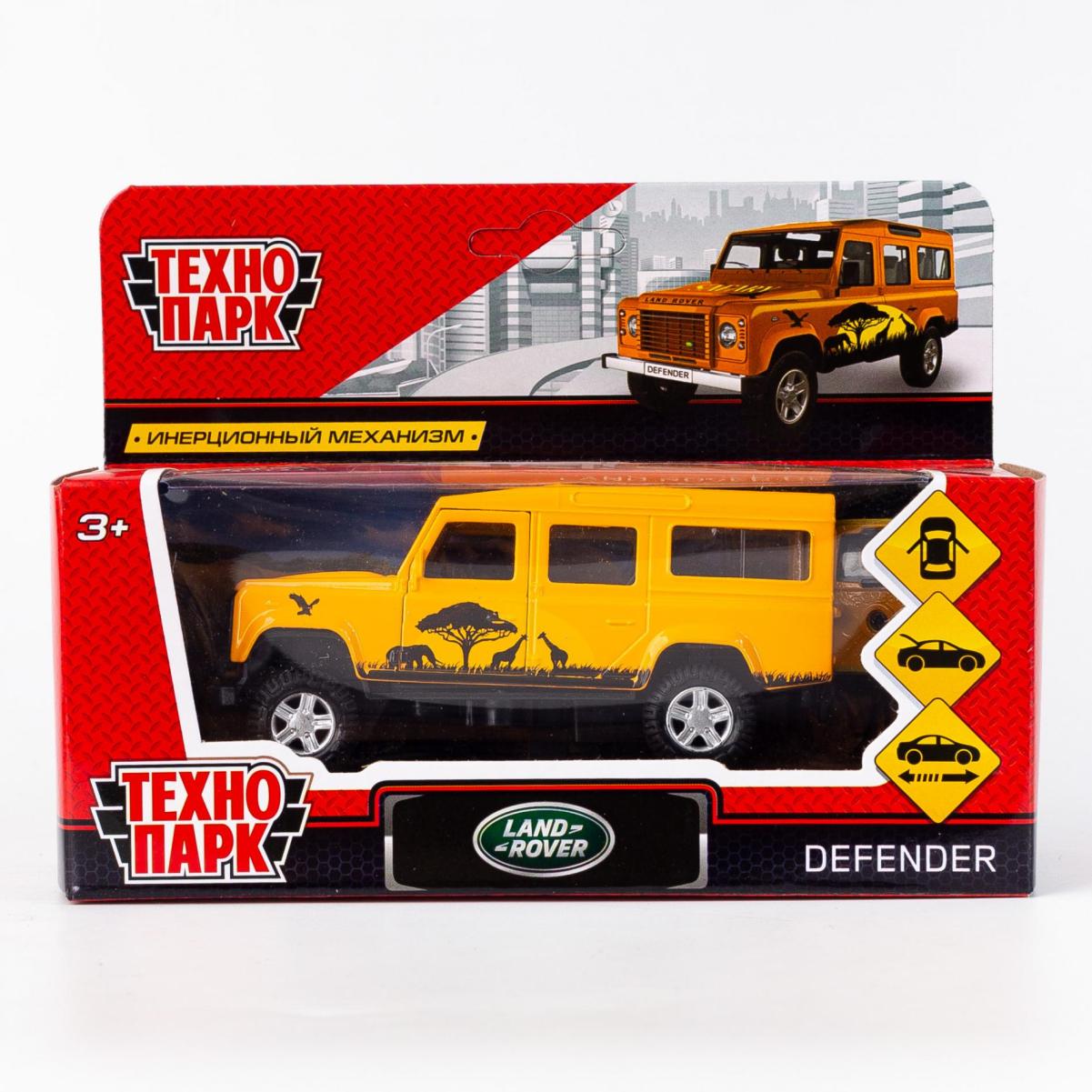 

Машина металлическая Land Rover Defender Технопарк.