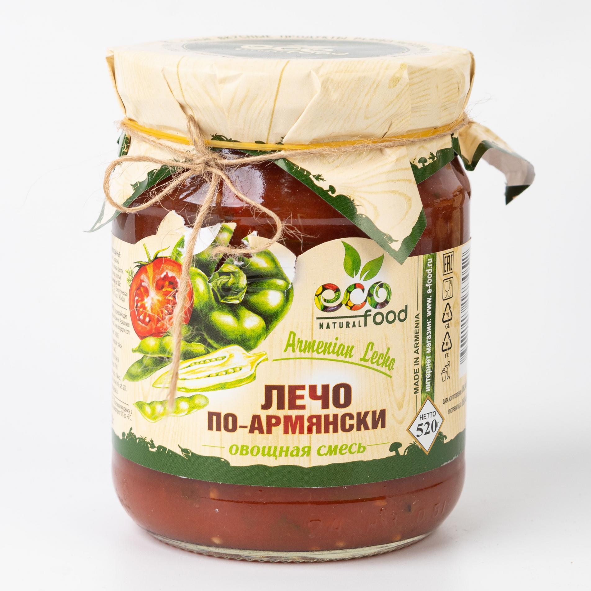

Лечо по - Армянски Eco food ~ 520 г
