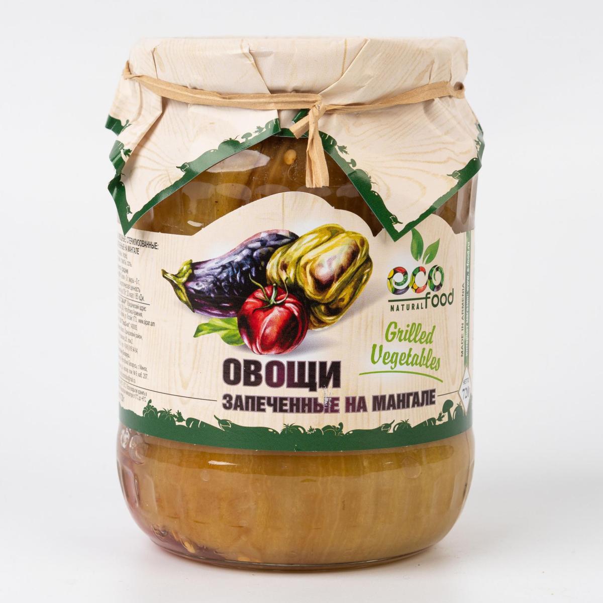 

Овощи запеченные на мангале Eco food ~ 720 г