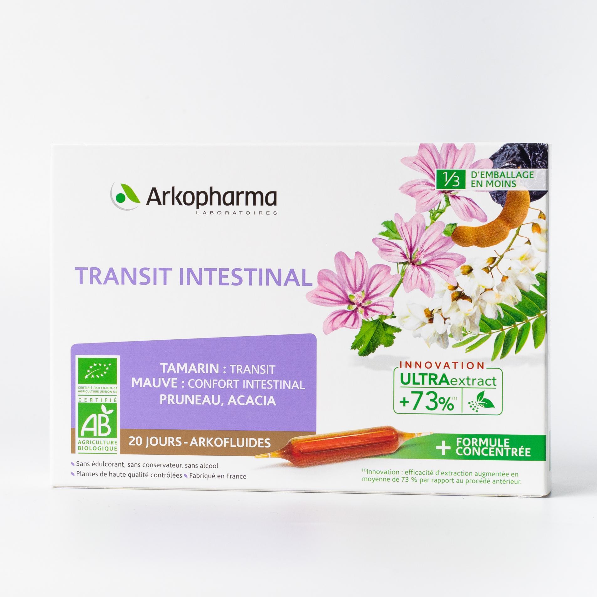 

Транзит Антестиналь Arkopharma Кишечник ампулы 10 мл - 20 шт, Франция