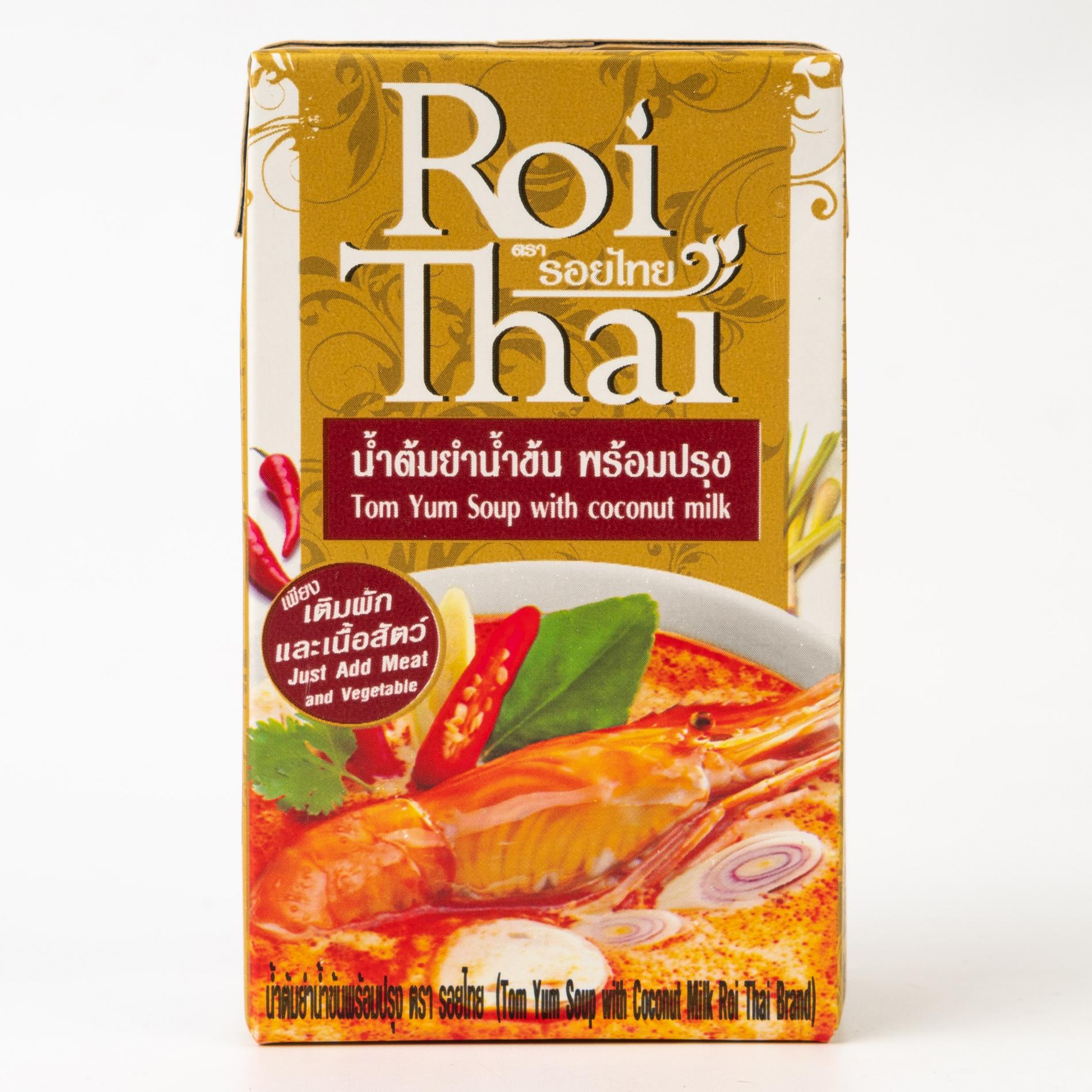 Основа для супа Том Ям с кокосовым молоком ROI THAI - 250 мл