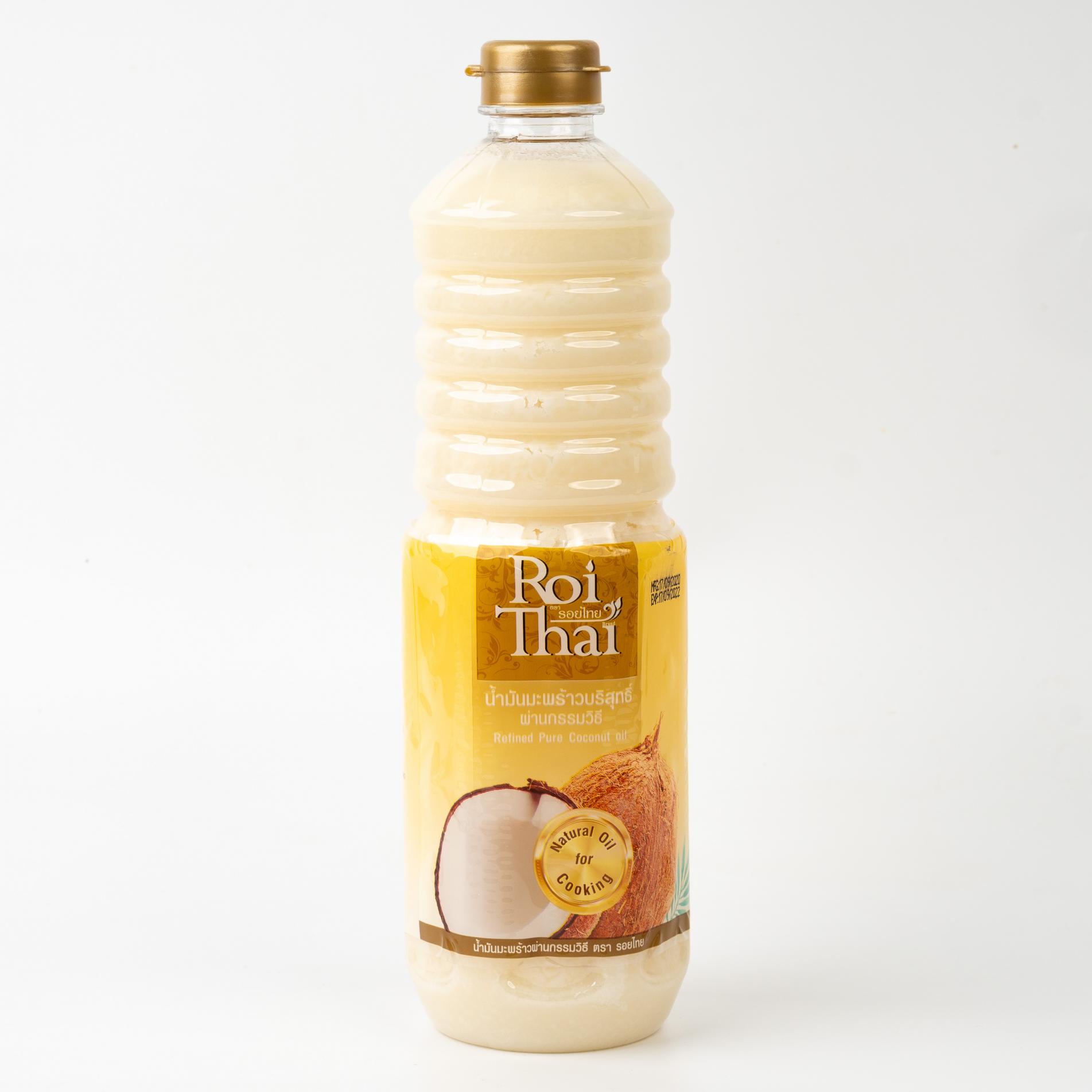 Масло кокосовое рафинированное 100% ROI THAI - 1 л