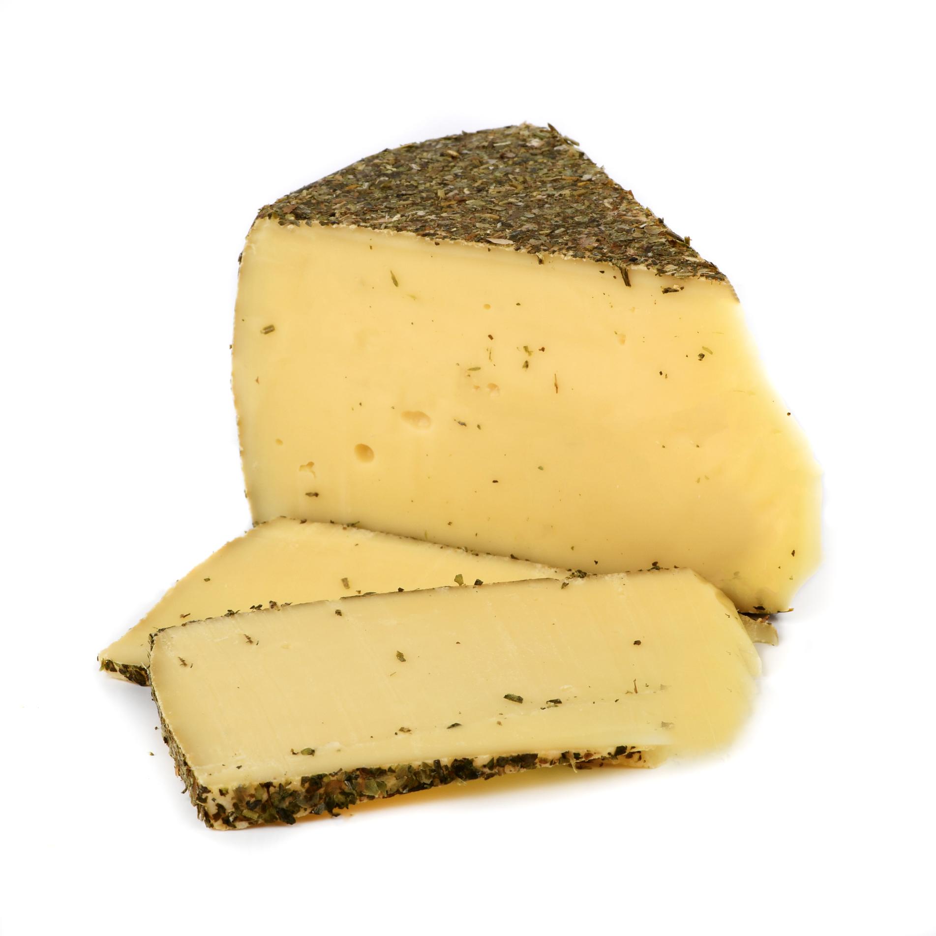 Сыр Швейцарские Альпы с травами 45%, Margot Fromages ~ 250 г (0.15 кг)