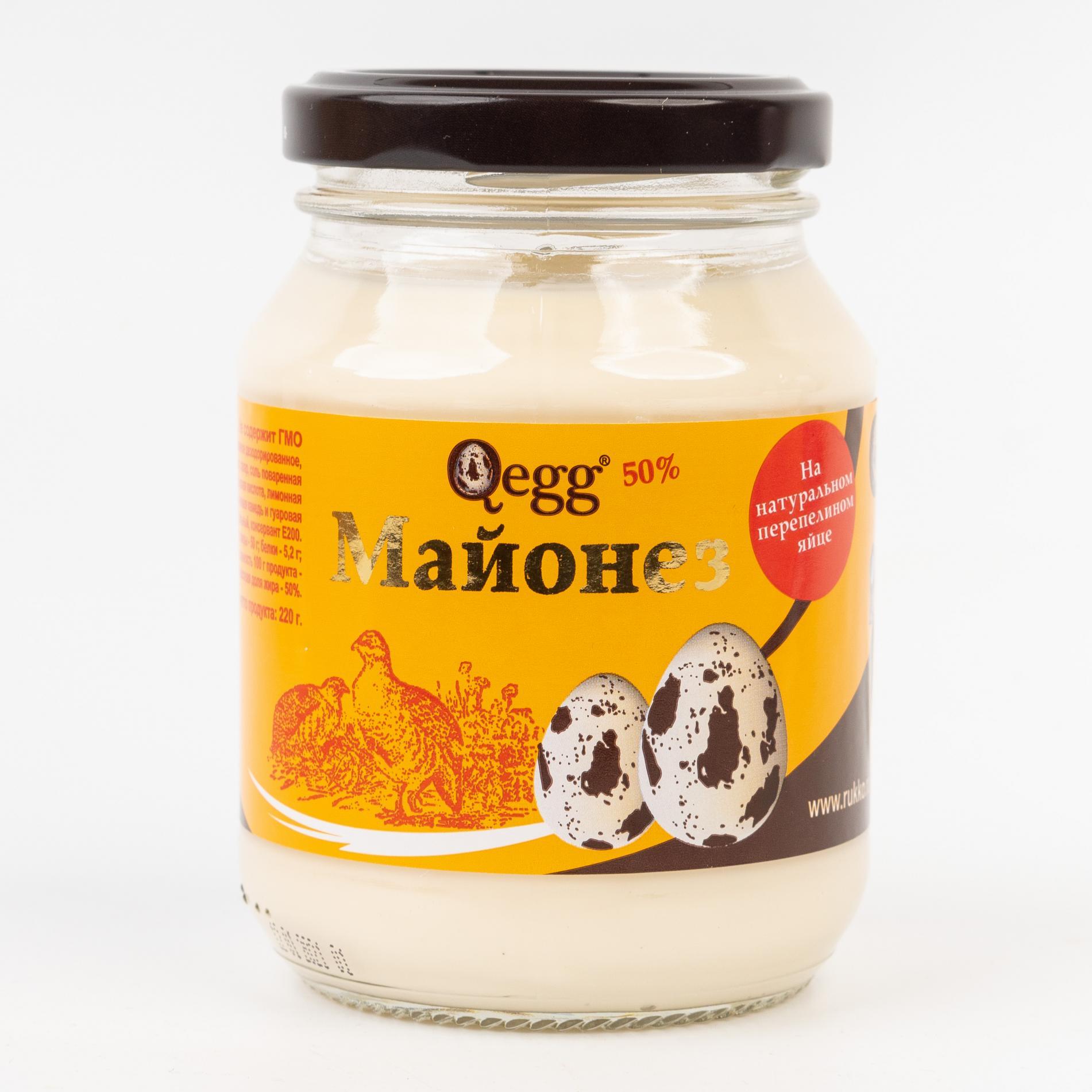 

Майонез из перепелиных яиц Классический - 220 г